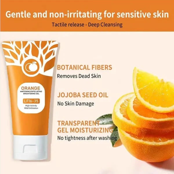 Gel exfoliante Blanqueador de naranja