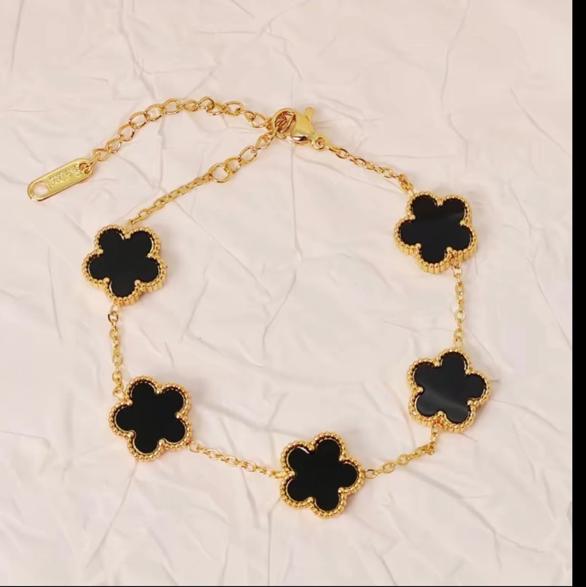 💥 Pulsera Trébol de la Suerte Estilo Van Cleef 🍀✨ Elegancia que Enamora