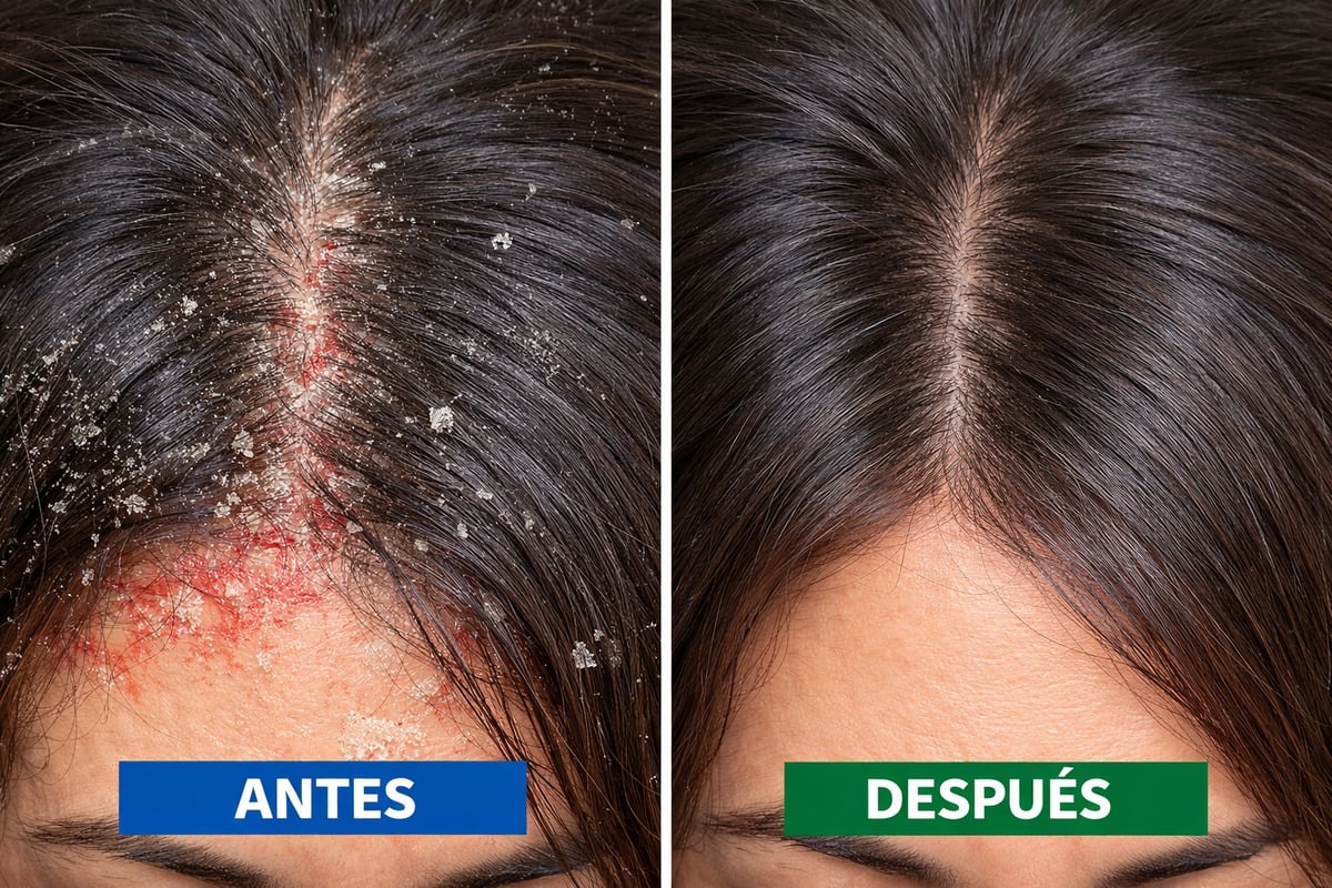 Nippori - Shampoo elimina la caspa en 7 Dias.