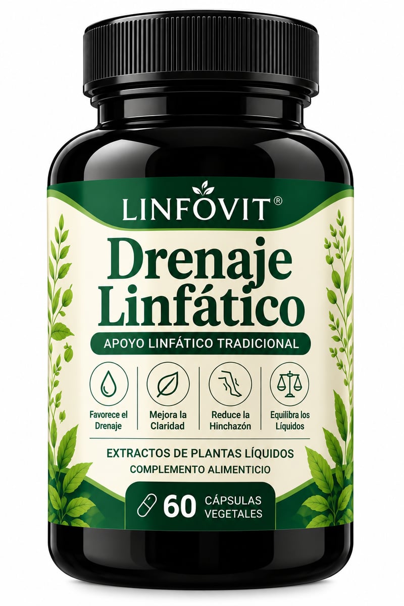 Linfovit™| Soporte Metabólico Contra Líquidos Retenidos 🌿 OFERTA 2X1 
