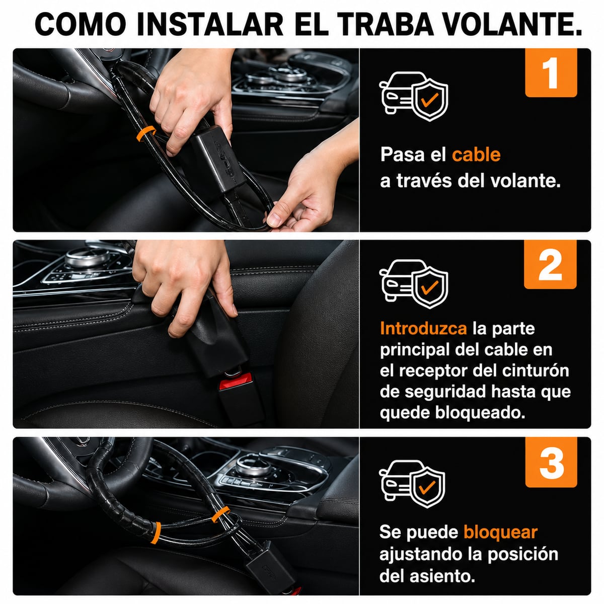 Traba Volante Seguro Total + ENVIO GRATIS