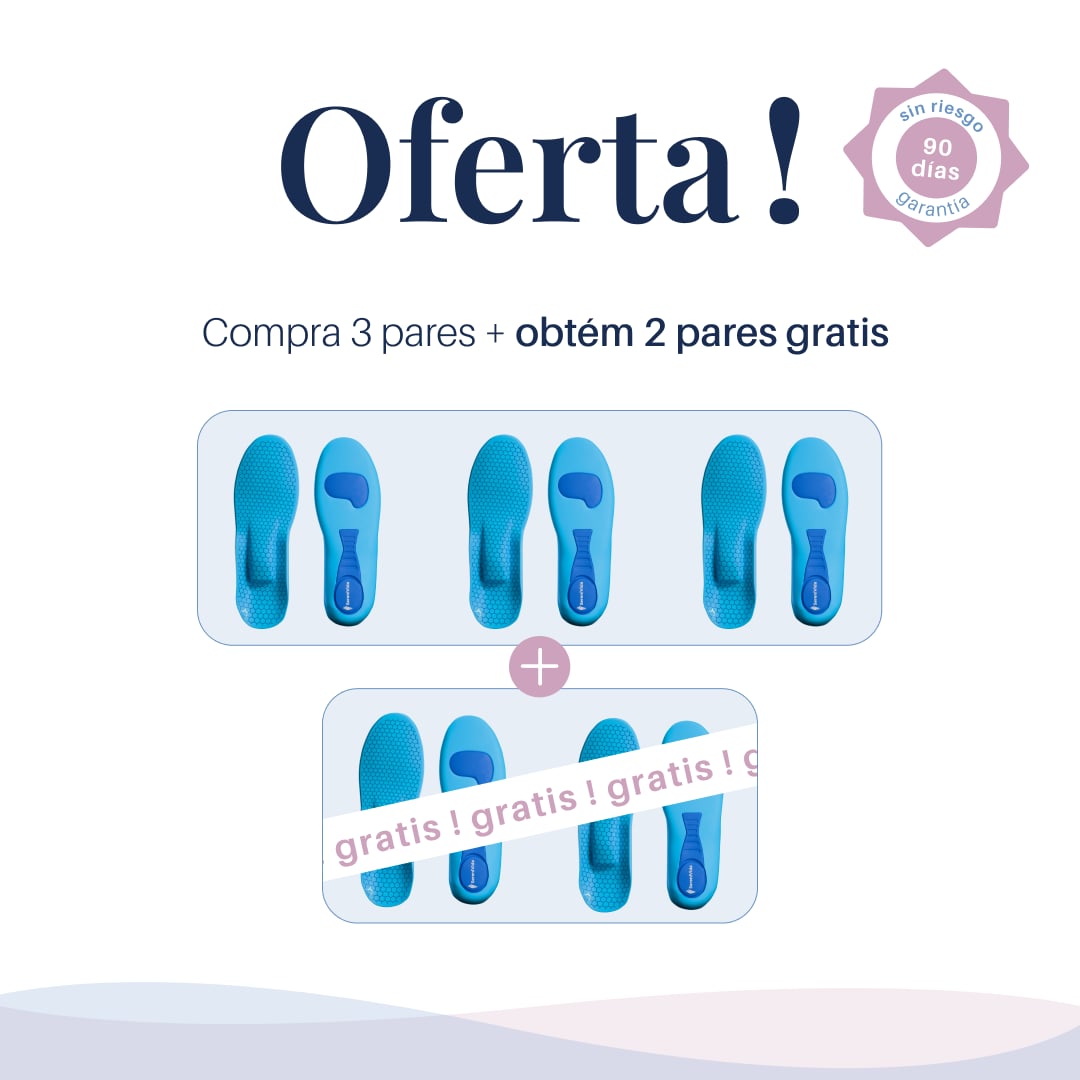 Plantillas ComfyFeet™️ - Disfruta. de días sin dolor, sin tratamientos caros ni visitas al médico...