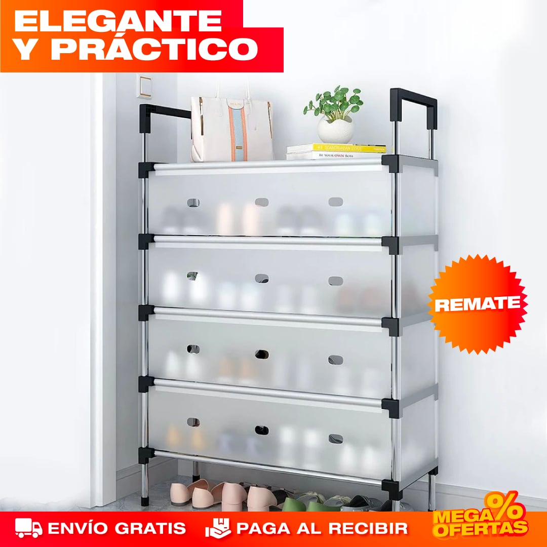 ZAPATERO 5 PISOS ACRÍLICO