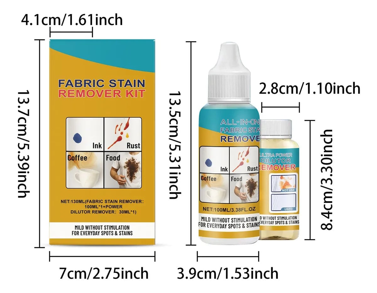 BYE BYE Manchas - Kit Quitamanchas 250ml + ENVIO GRATIS
