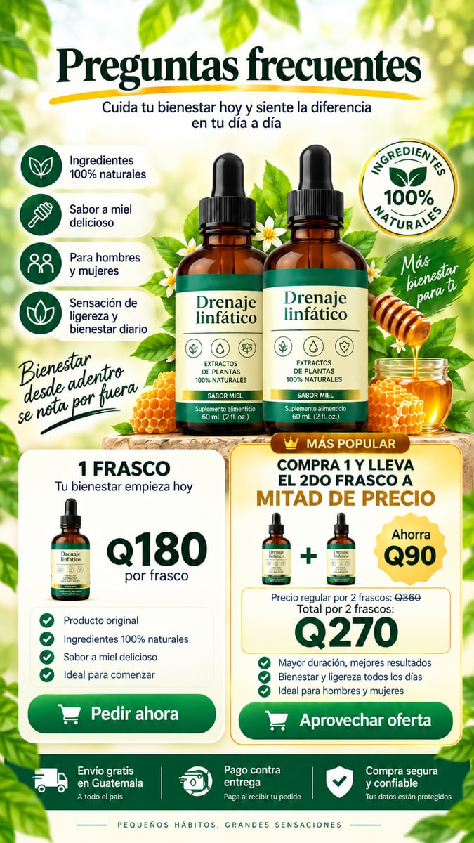 DRENAJE LINFÁTICO