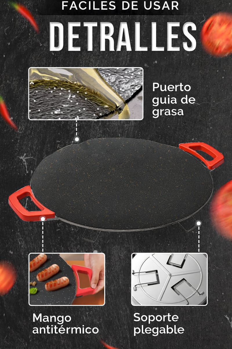 🍳 Sartén Multiuso Eléctrica 2026– Cocina todo en minutos🔥