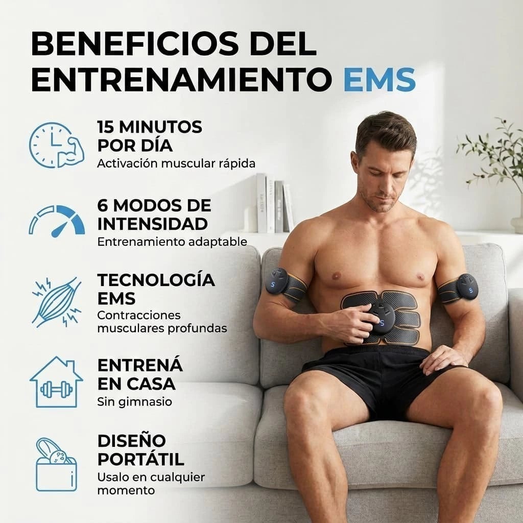 Entrenador Abdominal / Tonifica tu abdomen y elimina grasa abdominal