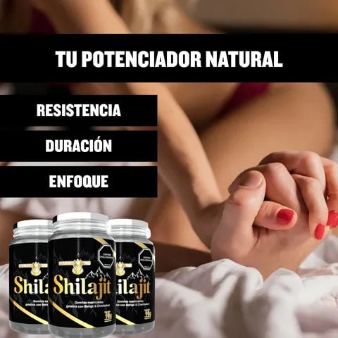 Shilajit Gummies- Energía, Pasión y Vitalidad
