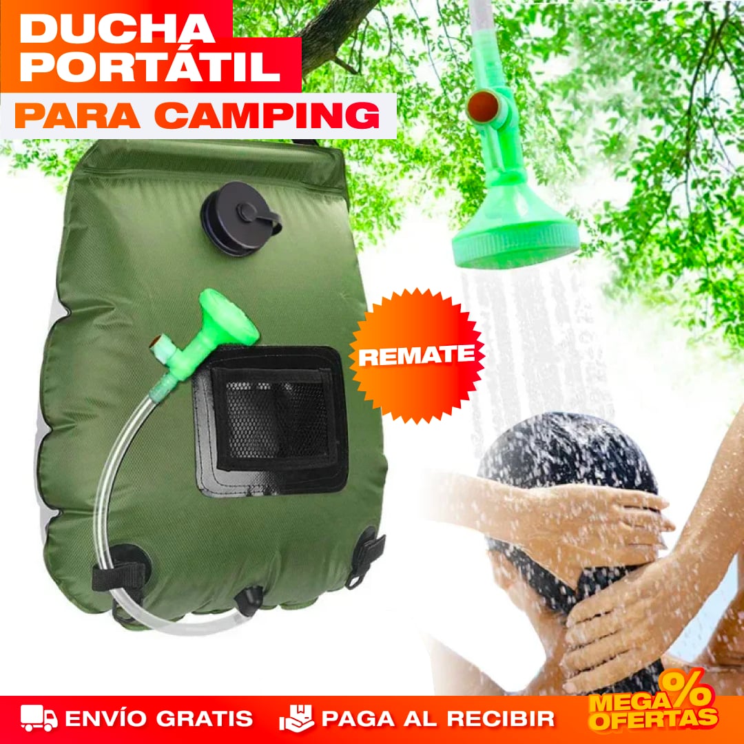 DUCHA PORTÁTIL PARA CAMPING