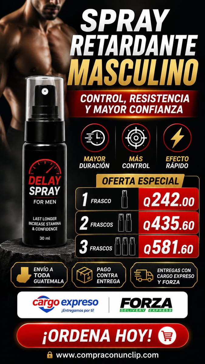 RockThrust™ - Spray Para Erecciones Duras + ENVIO GRATIS