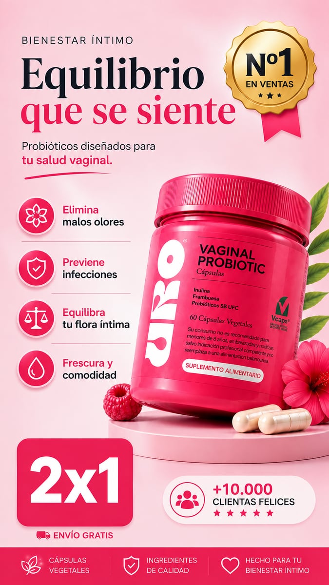 🌸URO Probióticos Original - Salud íntima Femenina 🌸