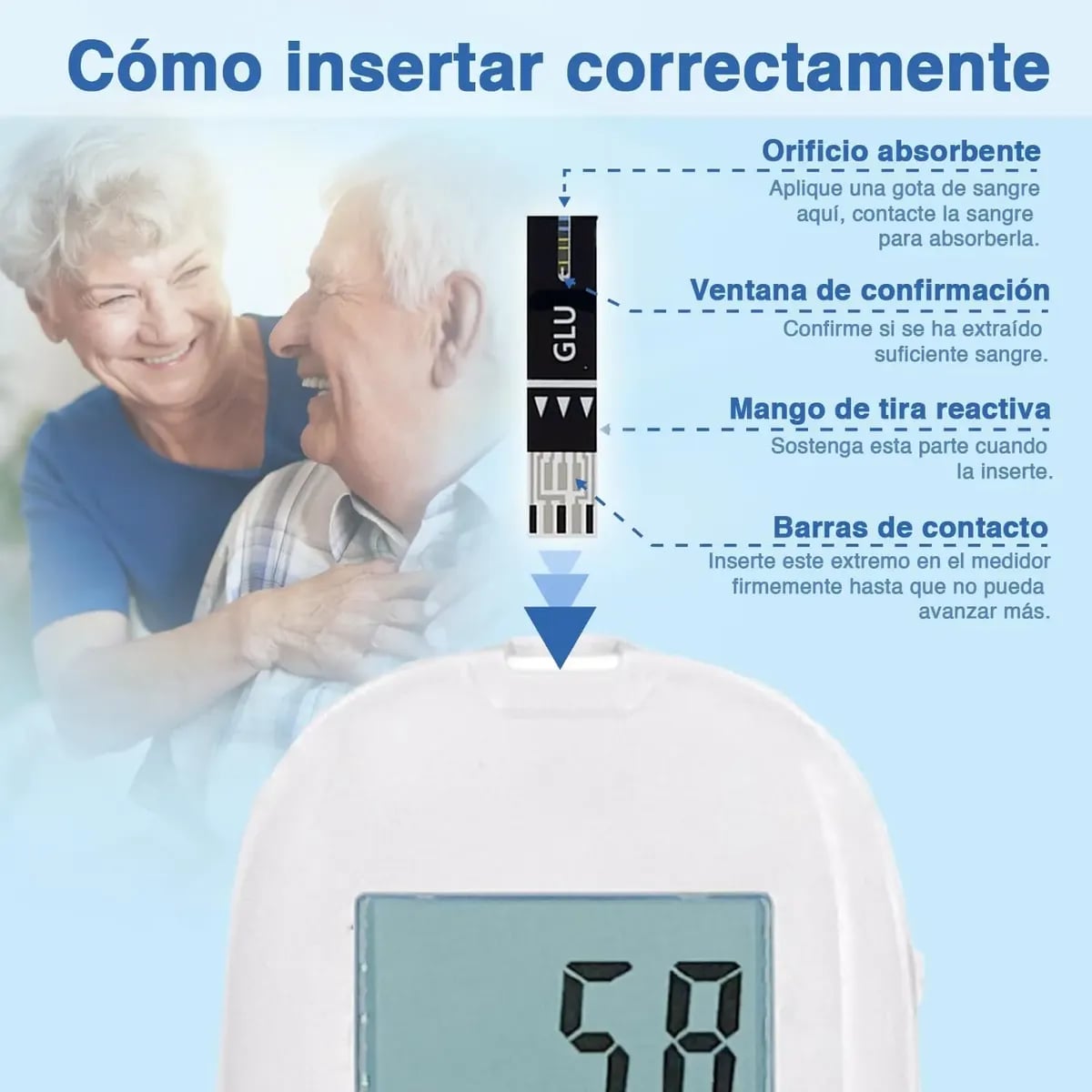 CONTROLA TU GLUCOSA EN CASA - Kit Glucómetro Digital Completo + ENVIO GRATIS