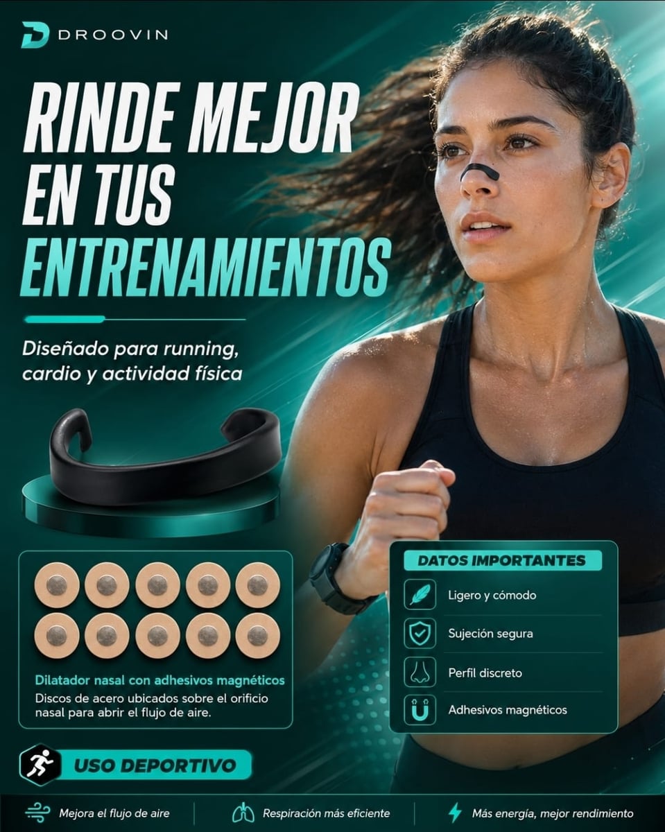 Dilatador Nasal Magnético – Respira Mejor, Descansa Mejor