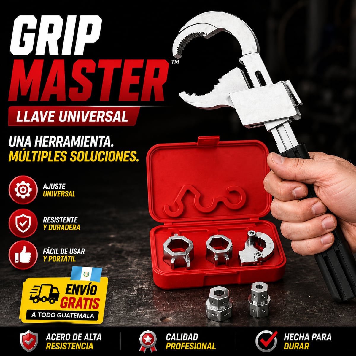 GripMaster™ | Llave Universal Multifuncional + Envío GRATIS