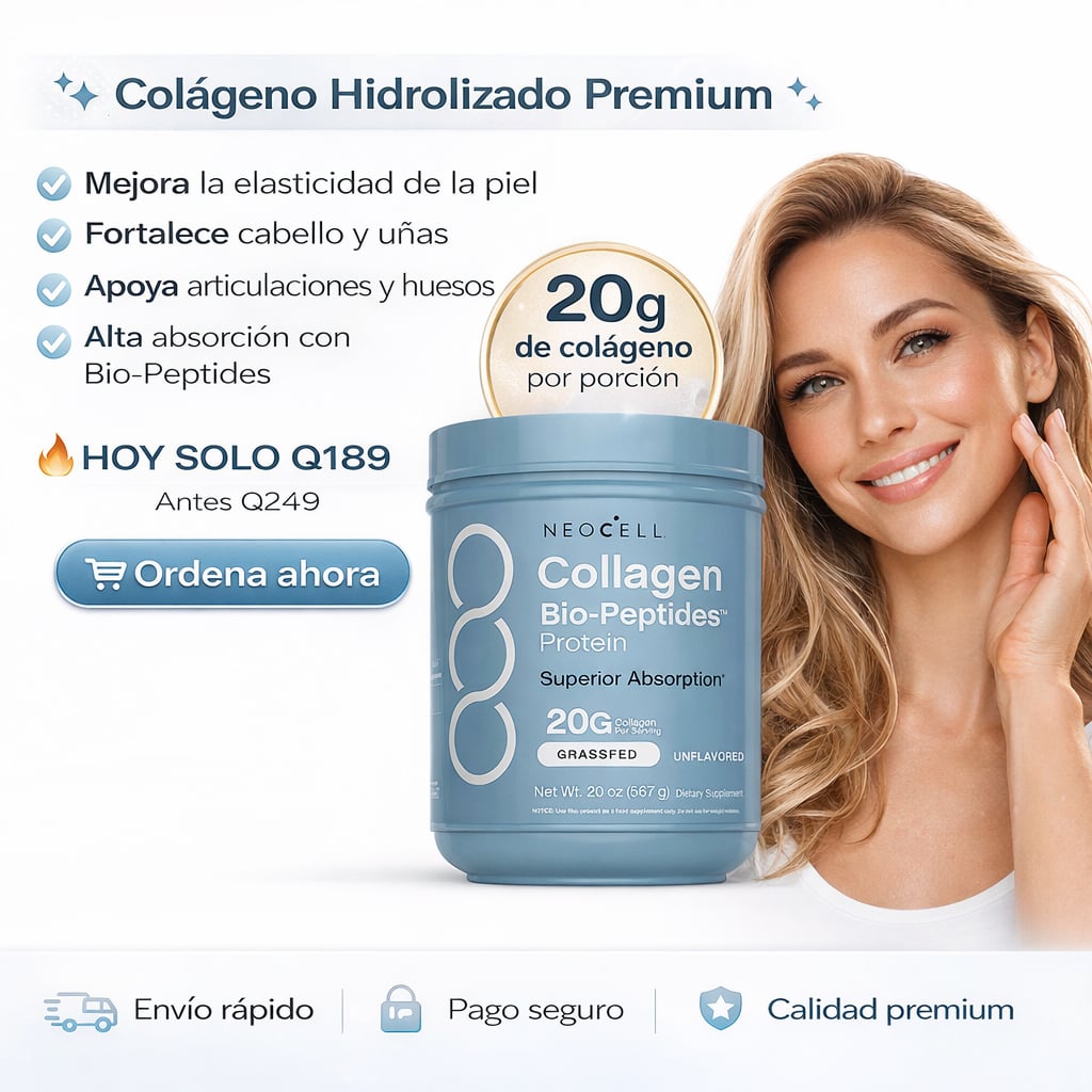 Neocell - Biopéptidos de colágeno en polvo 💅🏻  + ENVIO GRATIS🚚