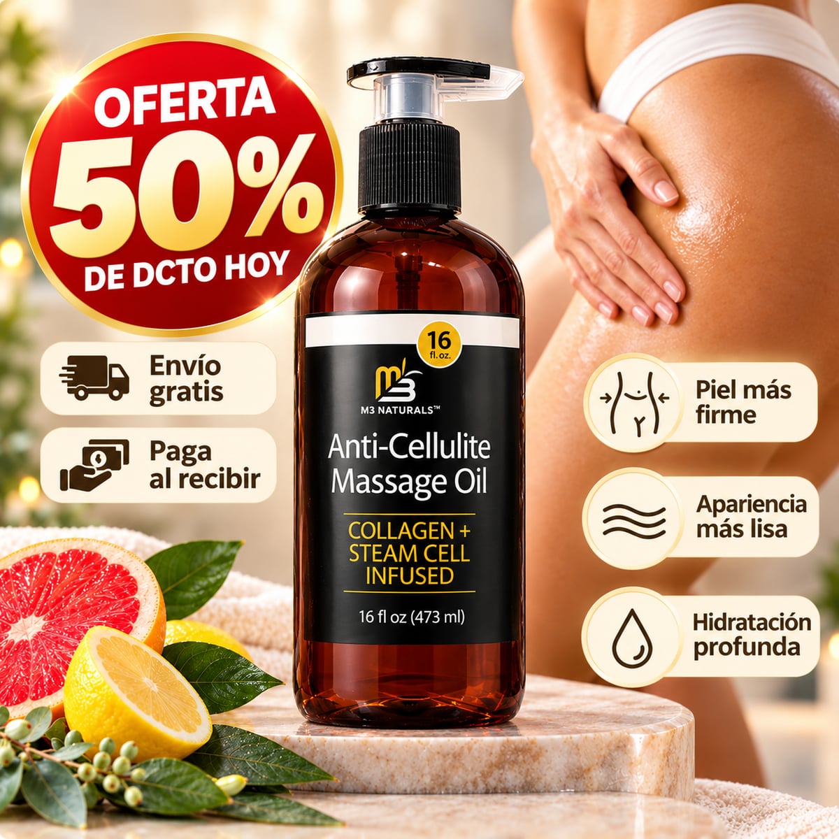 AntiCelulitis - Reafirma y suaviza tu piel