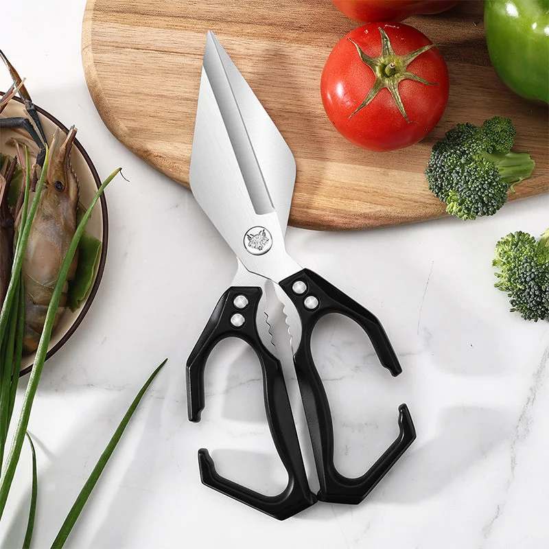 Tijeras de cocina multifuncionales para uso intensivo