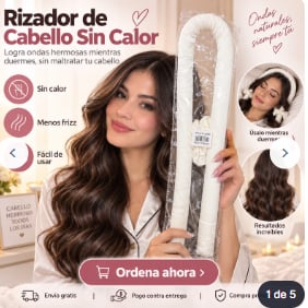Rizador de Cabello Sin Calor de Satén