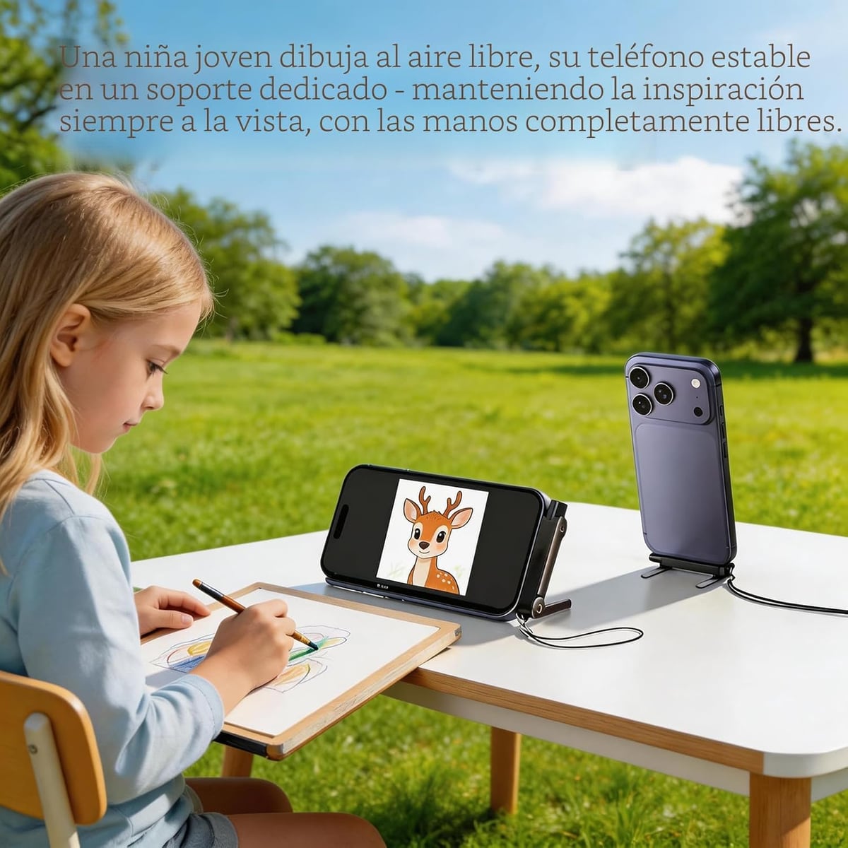 Cable de carga súper rápida con soporte de carga plegable TIPO-C para IPhone y Android //ENVIO GRATIS🔥