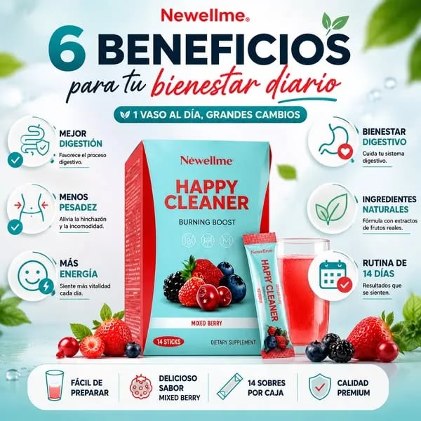 Happy Cleaner Apoya a tu Digestión 