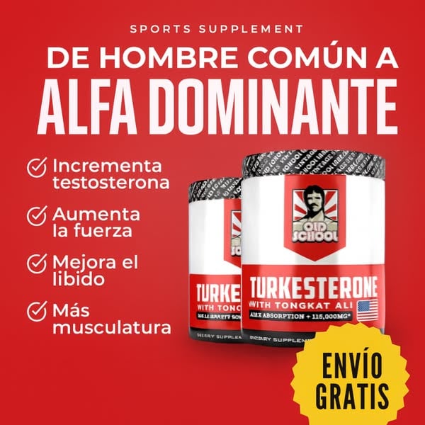 Turkesterone™ - Eleva Tu Fuerza y Vitalidad Masculina
