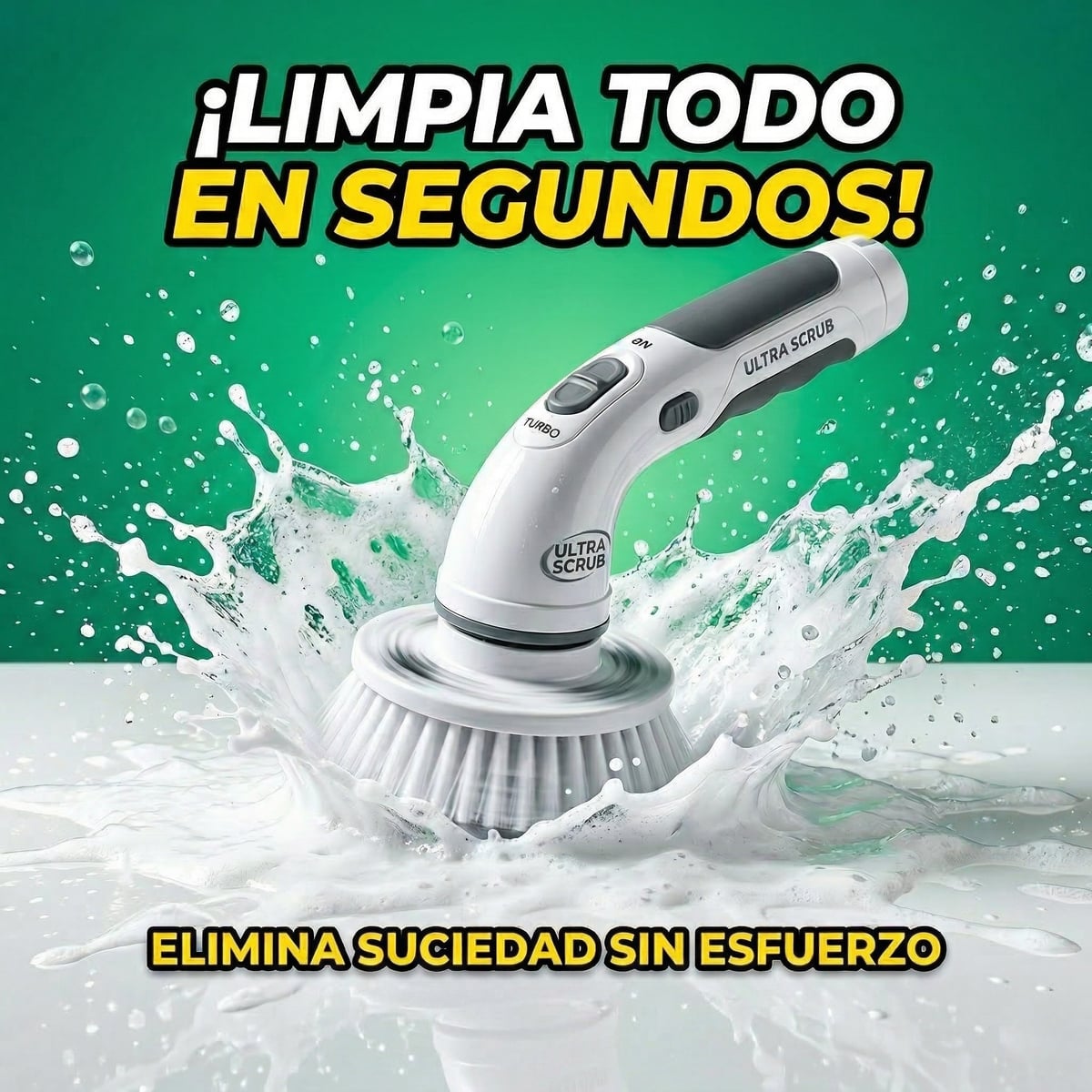 AquaSpin Elite™ – Potencia rotatoria inalámbrica para baños, cocinas y pisos impecables en minutos