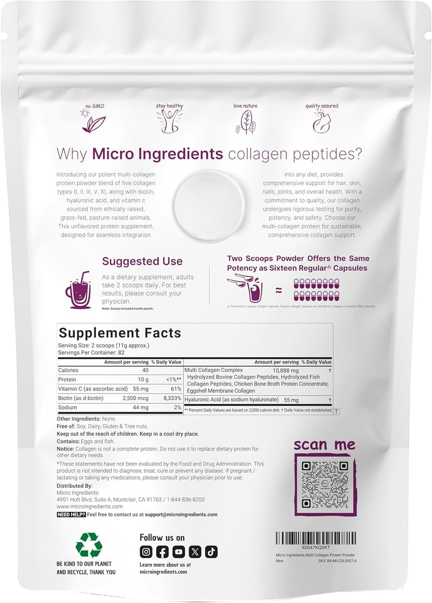 🌟 Multi Collagen Peptides – Belleza y Juventud Desde el Interior 🌟