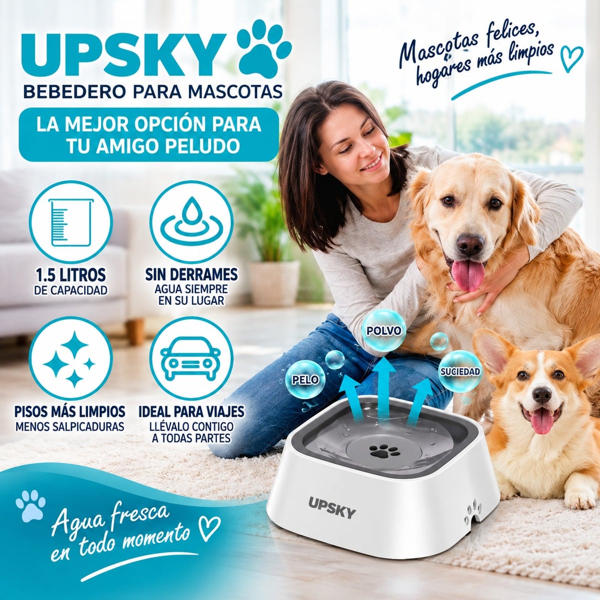 💦 ¡BASTA DE CHARCOS CADA VEZ QUE BEBE! 🐾
