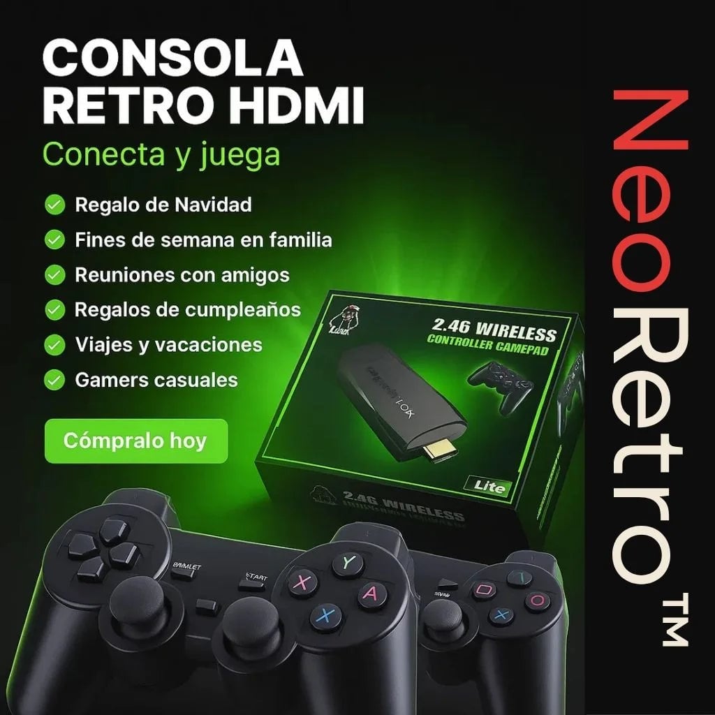TurboRetro™ Pack Familiar — 10.000 juegos clásicos