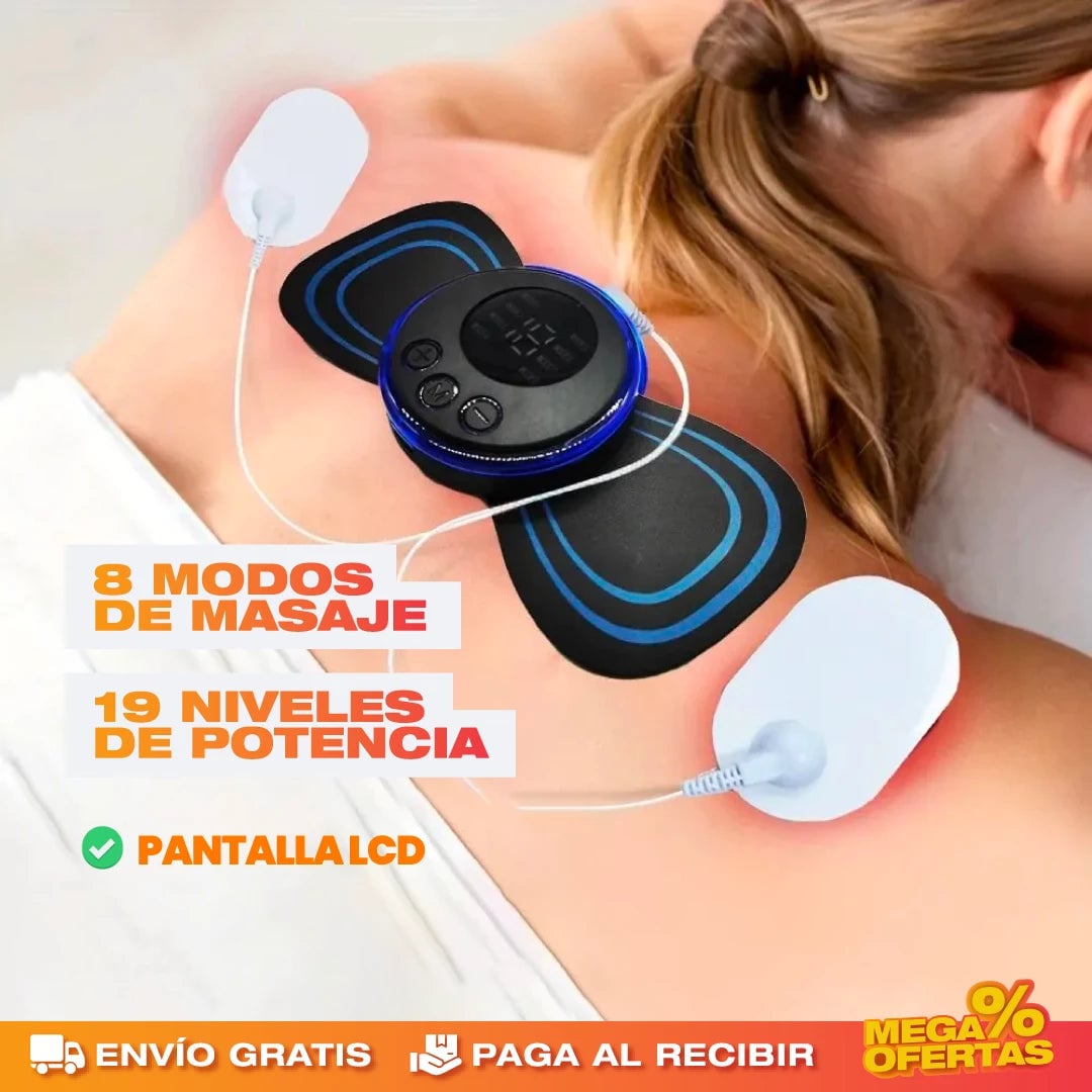 Masajeador Eléctrico Corporal – Alivia la Tensión Muscular en Casa · 3x1