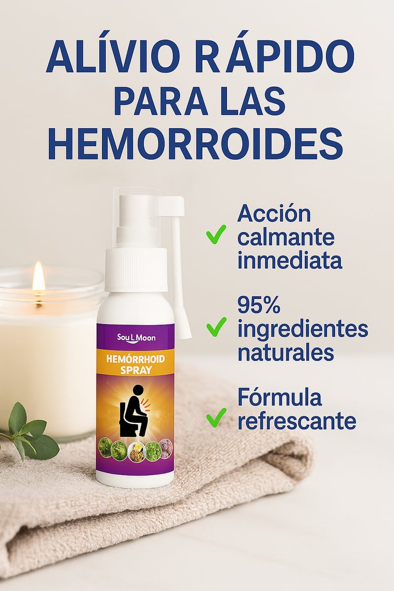 HEMORRHOID SPRAY™ – ADIÓS AL PICOR, ADIÓS AL DOLOR + ENVÍO GRATIS📦
