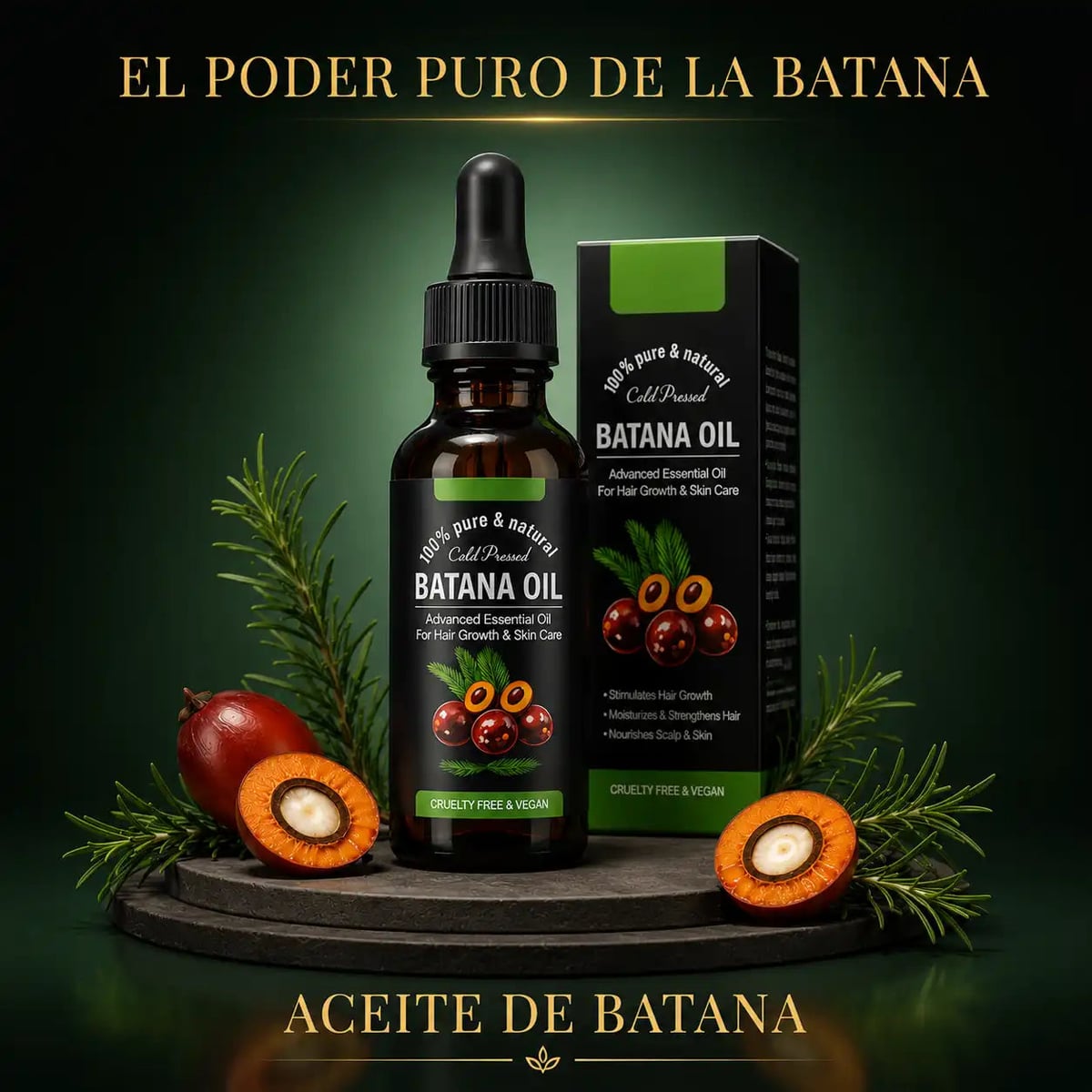 Batana Luxe – Crecimiento y Reparación Capilar