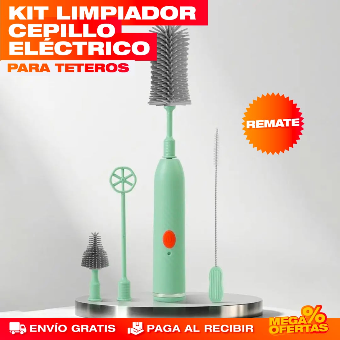 KIT LIMPIADOR PORTÁTIL ELÉCTRICO PARA BIBERONES