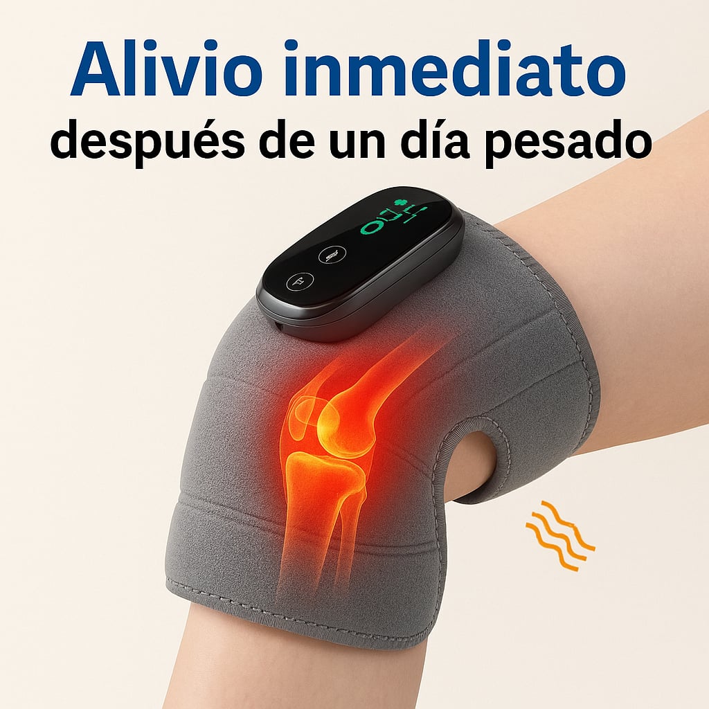 Masajeador Térmico® | Descansa y Alivia el Dolor Rápidamente + ENVÍO GRATIS🎁