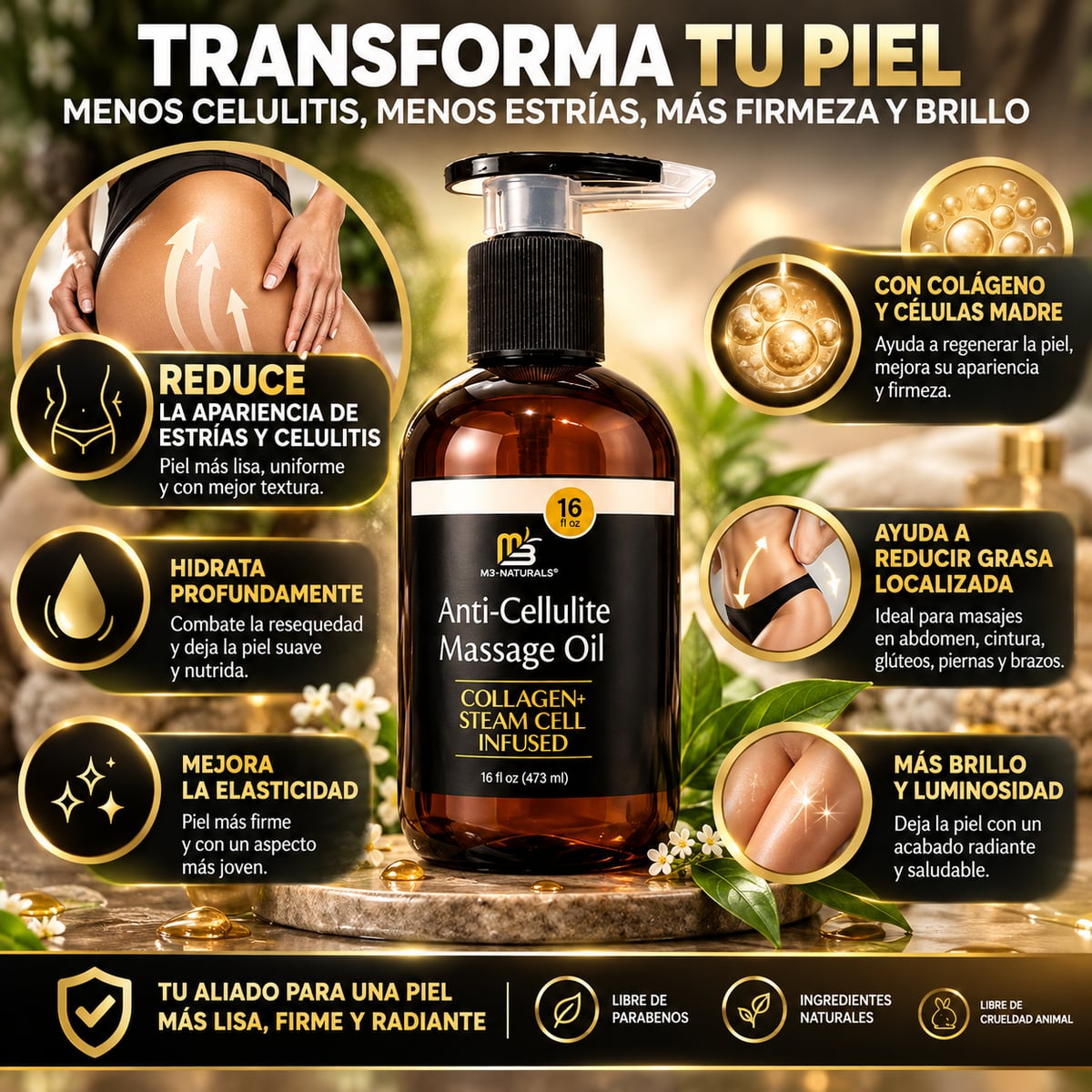 ACEITE PARA MASAJE ANTICELULITIS