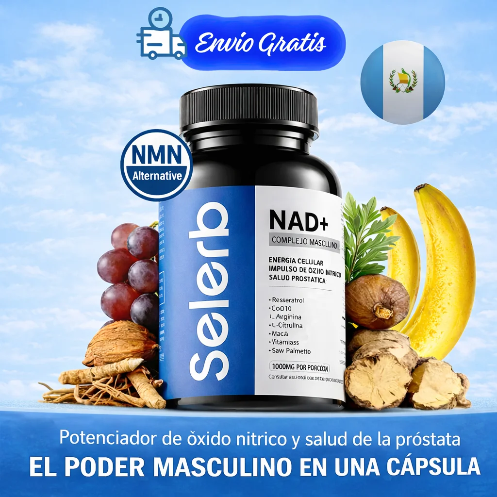Cápsulas Complex NAD+ POTENCIADOR SEXUAL Para Hombres🍆 