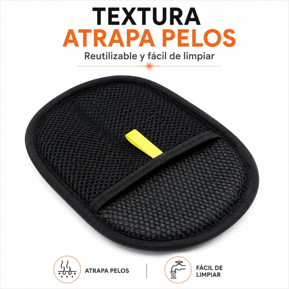 Manopla Quita Pelos para Mascotas – Reutilizable