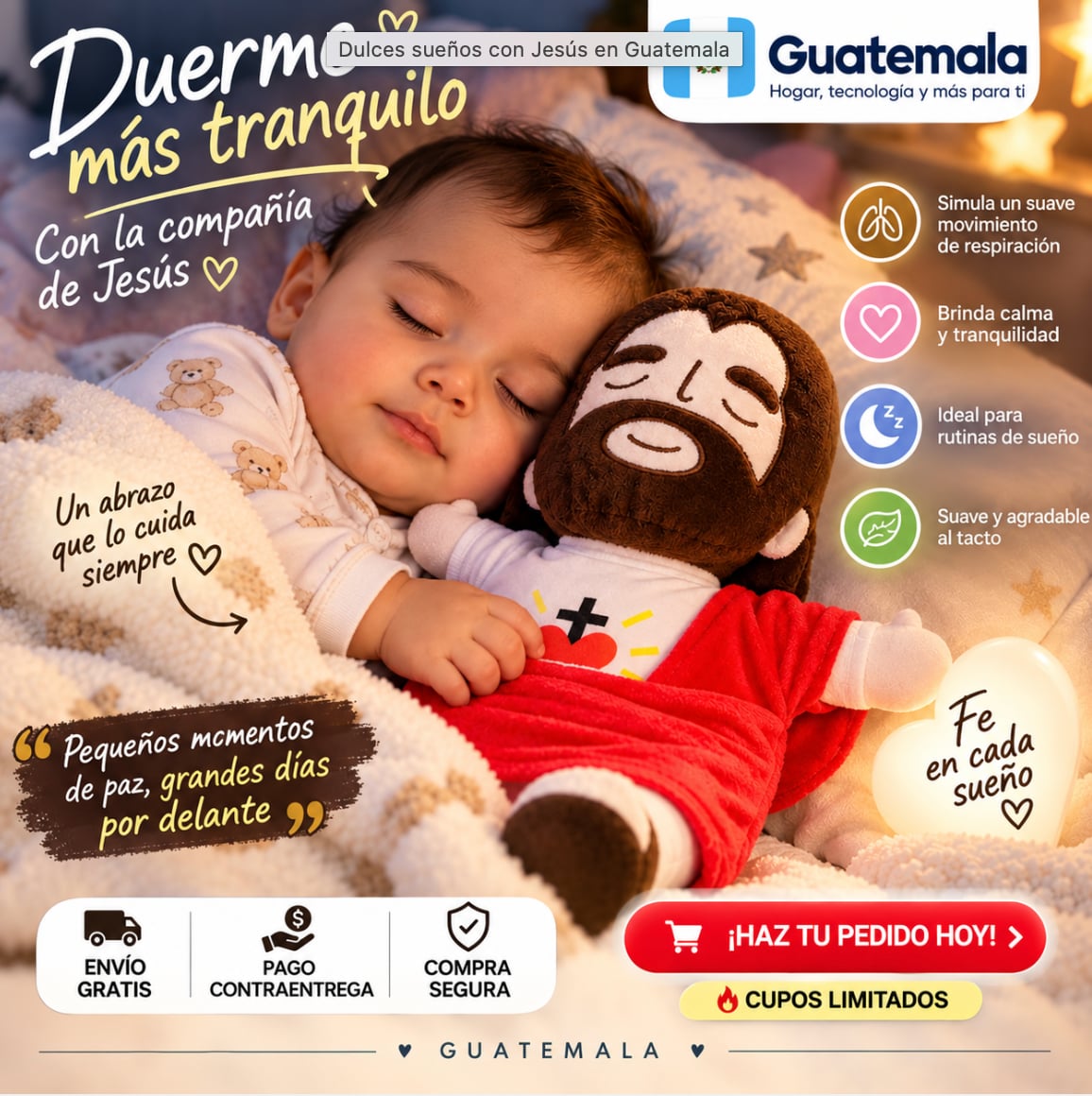 Peluche Jesús Respira