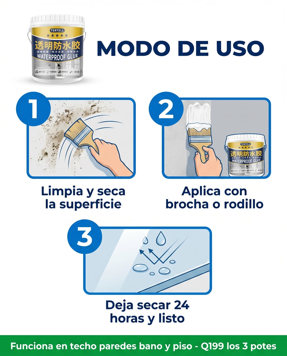 Oferta 3x1 Sellador Impermeabilizante + Envío Gratis y Regalo 🎁
