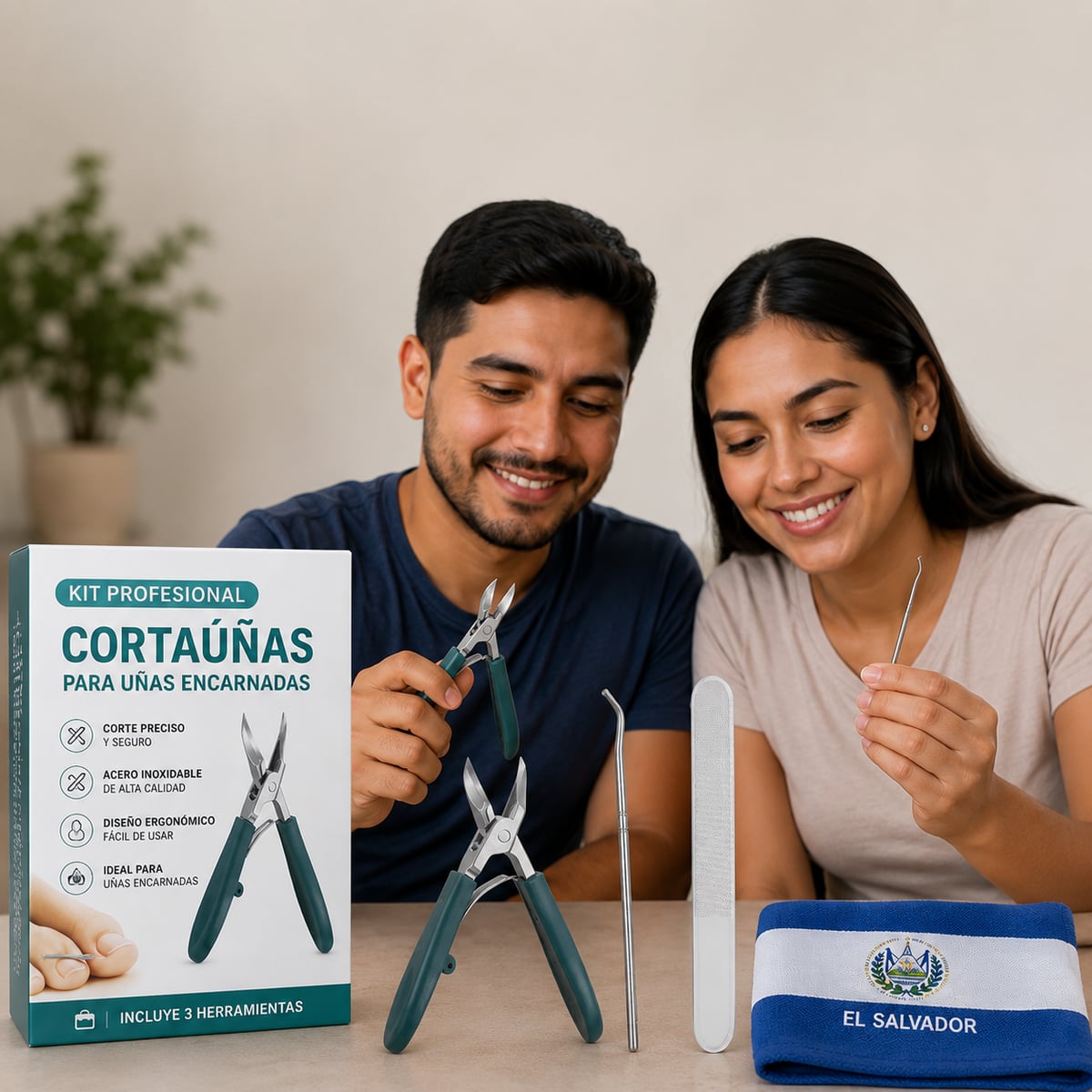 Dispositivo Profesional para Uñas Encarnadas – Precisión, Comodidad y Corte Seguro ✨