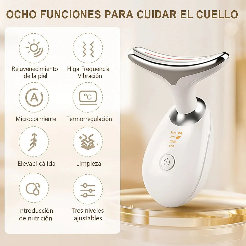 Masajeador Facial - Terapia de Luz Facial Antienvejecimiento