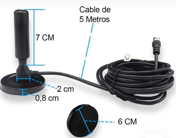 Antena de TV Digital Ultra HD | Canales Gratis