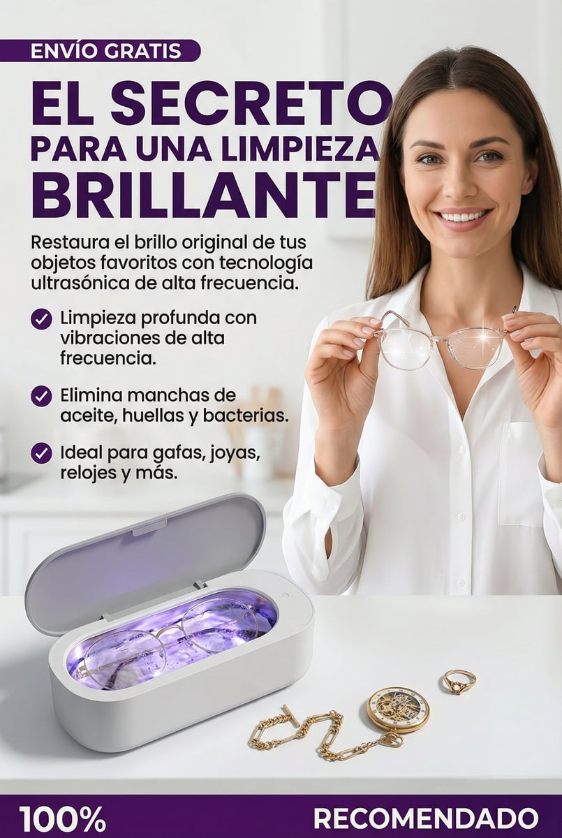 🫧 ULTRACLEAN™ | Limpieza Ultrasónica Profunda 💎👓