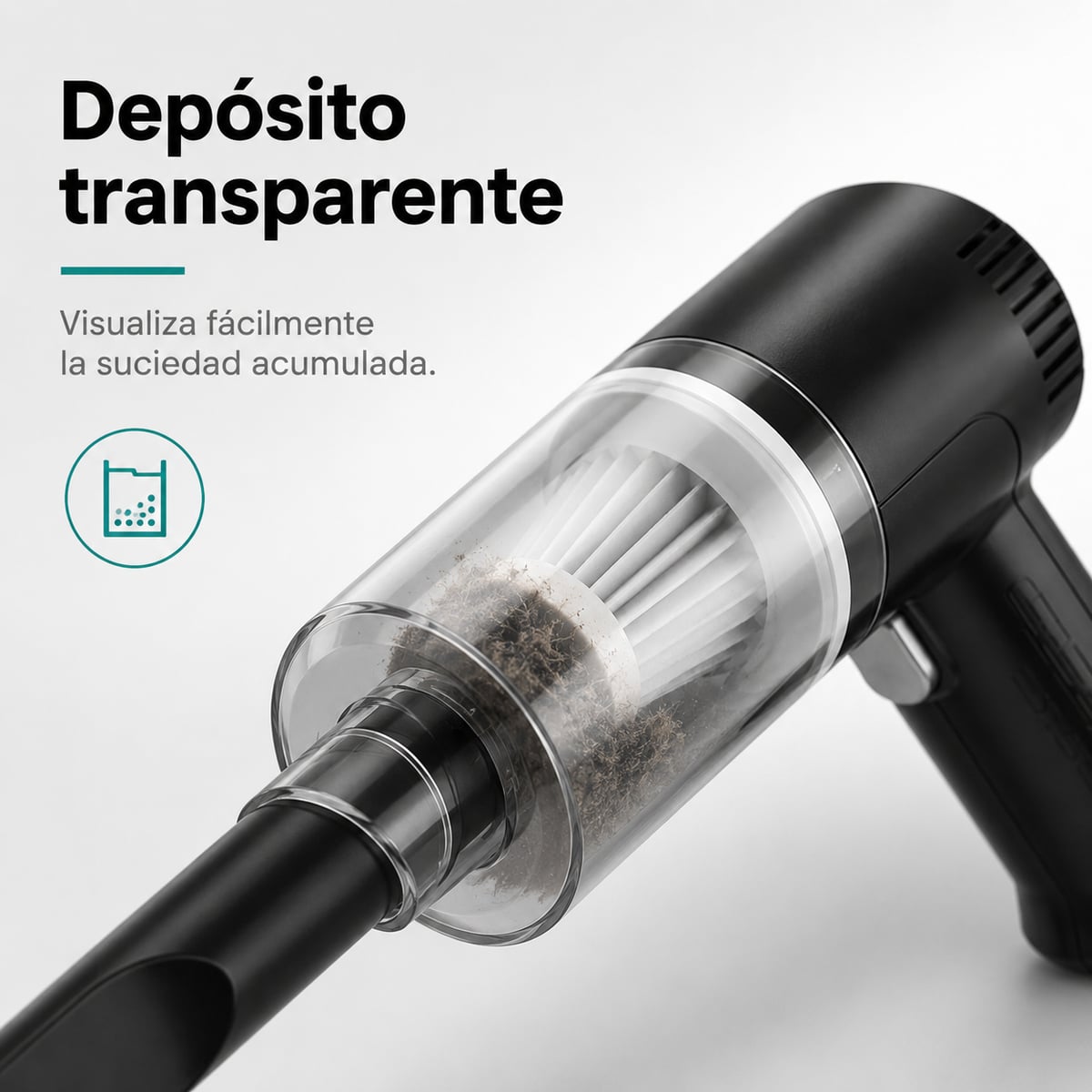 Mini Aspiradora Inalámbrica 3 en 1 – Limpieza Rápida en Cada Rincón