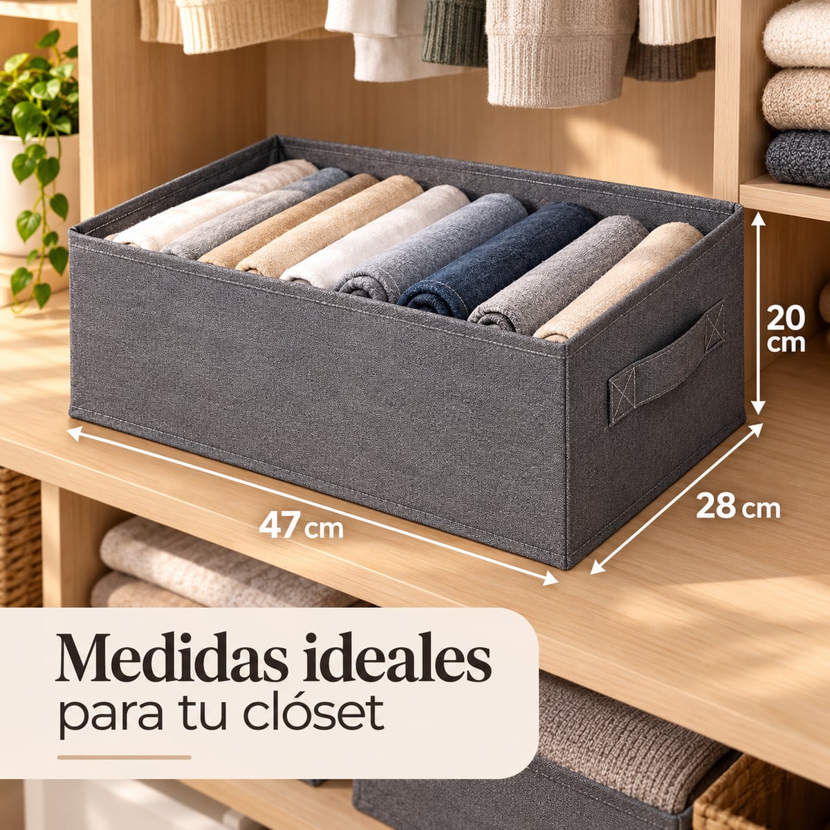 2x1 Organizador de Ropa 🧥 + Envío gratis