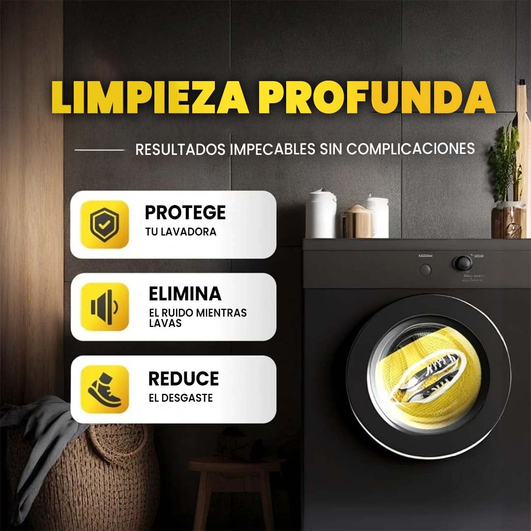 2X1 Bolsa para Lavado de Zapatos — Lava sin dañarlos 🧼