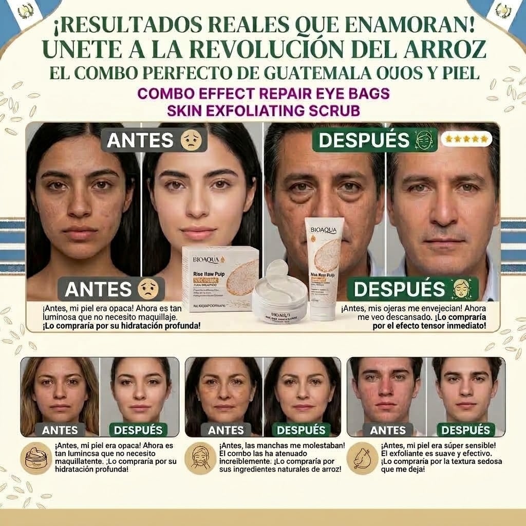 COMBO REPAIR EYE BAGS SKIN EXFOLIANTING