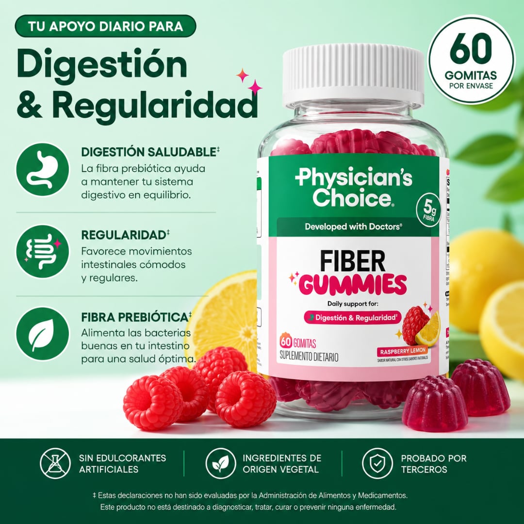 GOMITAS DE FIBRA - Digestión ligera y bienestar diario