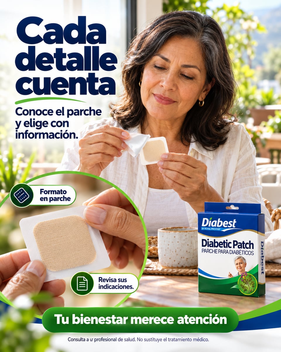 Parches para Diabeticos / Elimina Diabetes