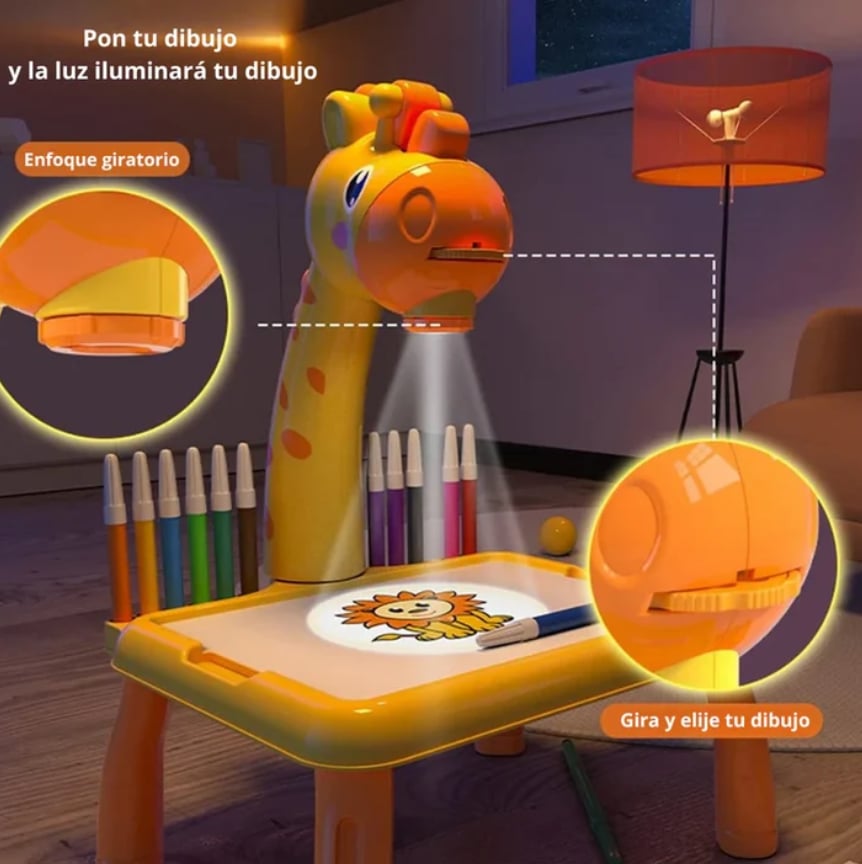 Mesa de Dibujo: Horas de Diversión y Creatividad sin Pantallas.